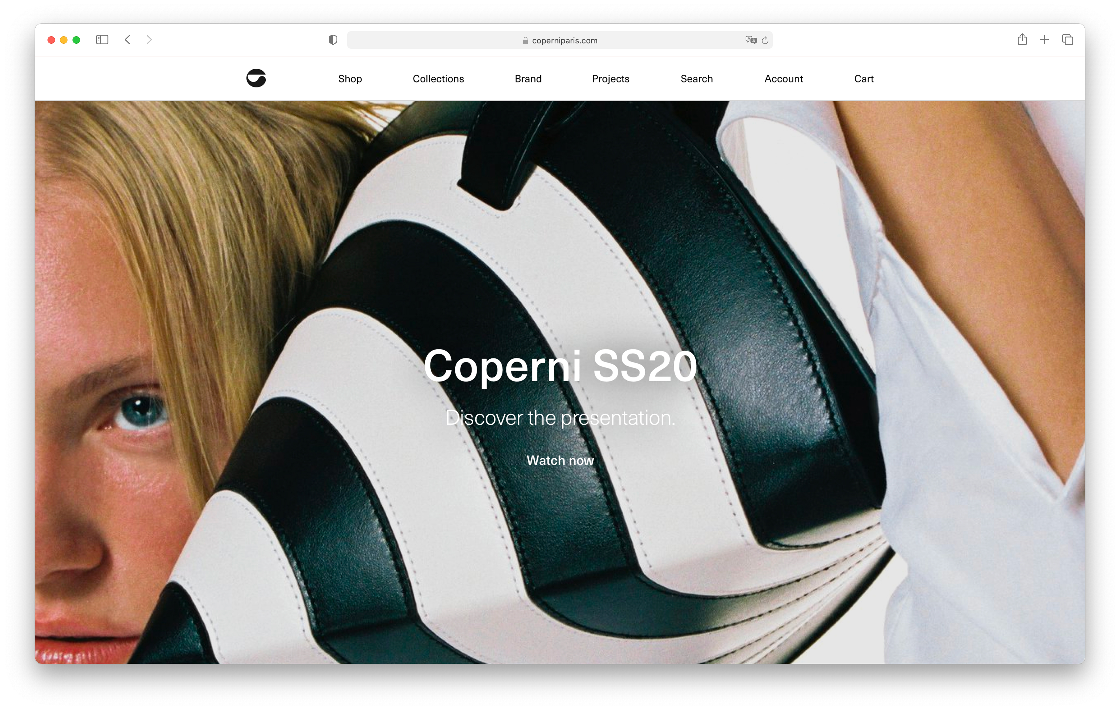 Coperni Paris E-shop Website - © DVTK