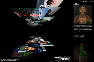 Different Recordings Website - © DVTK